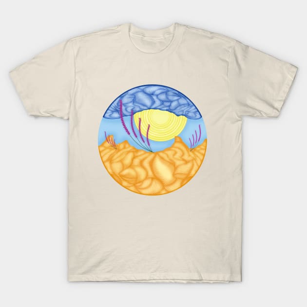 Dunes in the desert T-Shirt by KateQR